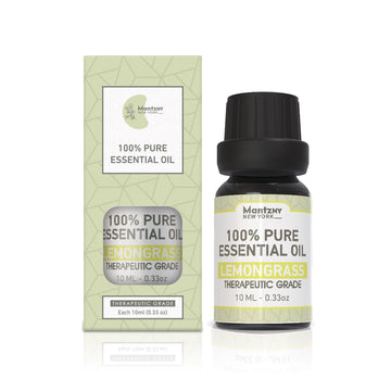 Essential Oils Set - 10 ml Pure Aromatherapy Essential Oils Kit for LemonGrass